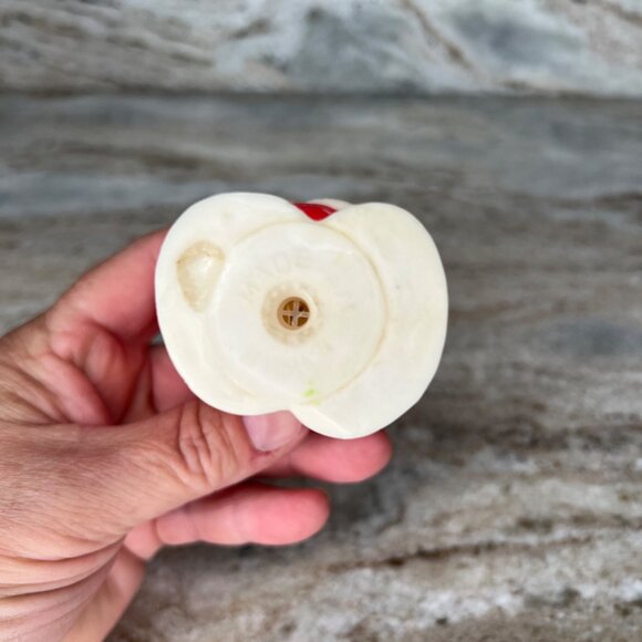 Vintage Santa Claus Squeaky Toy Christmas 5"  Kitschy Rubber Soft Taiwan Retro - Picture 7 of 9